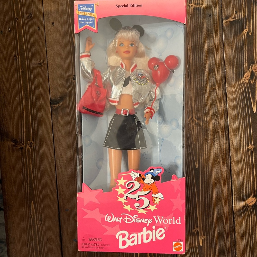 Disney World 25th anniversary Barbie Doll